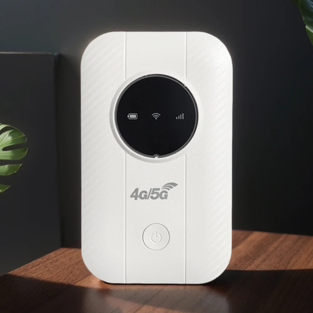 4G LTE Mobile WiFi Router 3650mAh 150Mbps Pocket Mobile Hotspot Up To 10 Users with SIM Card Slot Wireless Router for Car Travel