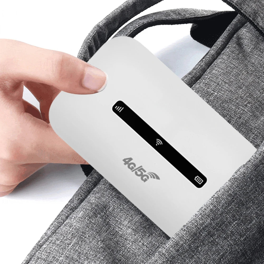 4G LTE Router Wireless WiFi 3000mAh Mobile Hotspot with SIM Card Slot Wireless Internet Router 150mbps For Home Office Travel