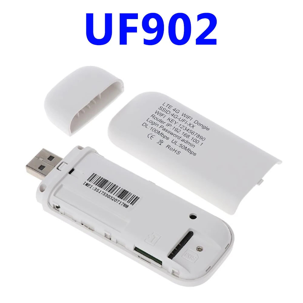 TIANJIE 4G LTE Wifi Router USB Portable Modem With Hotspot 100&300Mbps Hight Speed Network Wi-Fi 6&4 Wireless Dongle