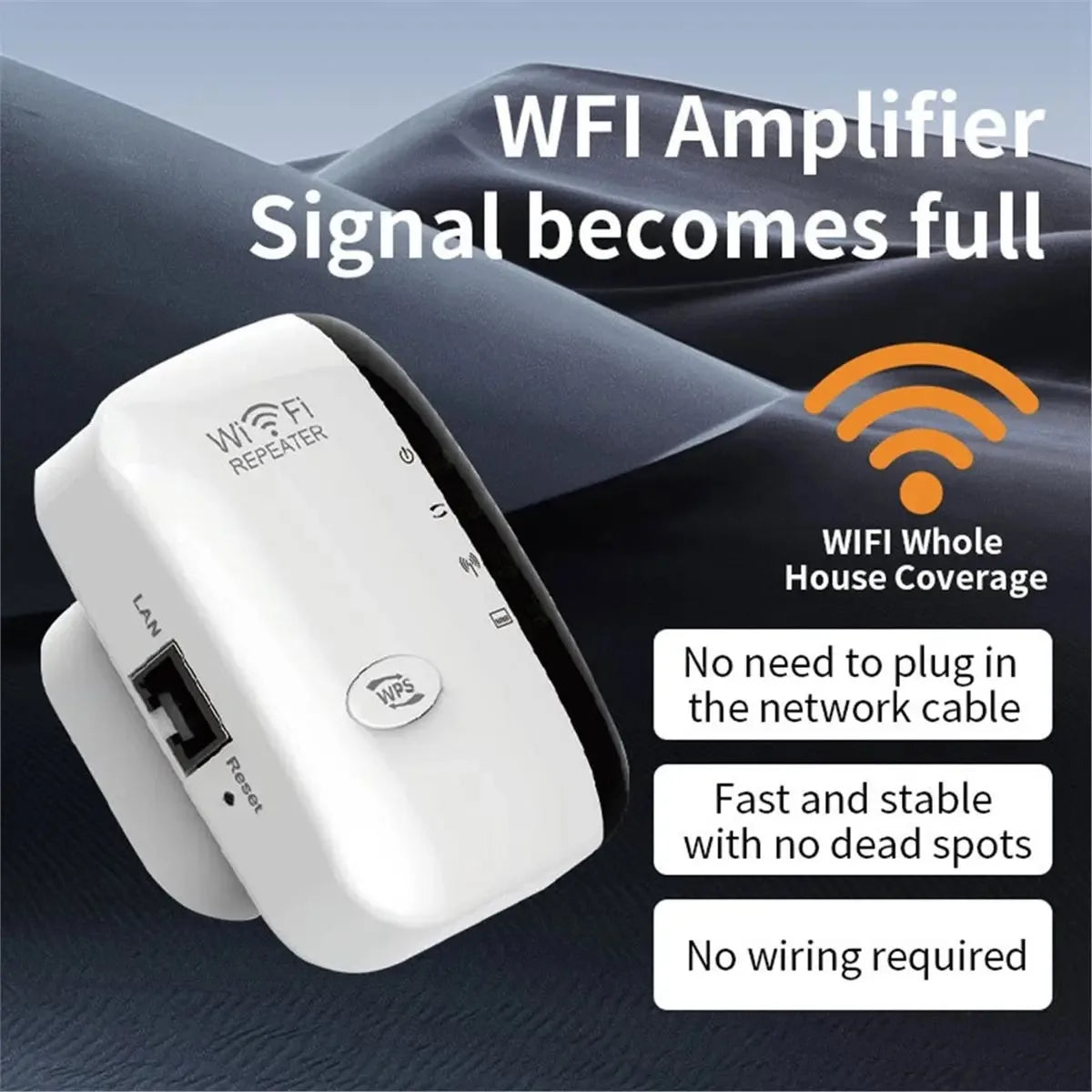 300Mbps WiFi Amplifier Wireless WIFI Repeater Extender 802.11N Booster Repetidor Amplifier Wi Fi Reapeter