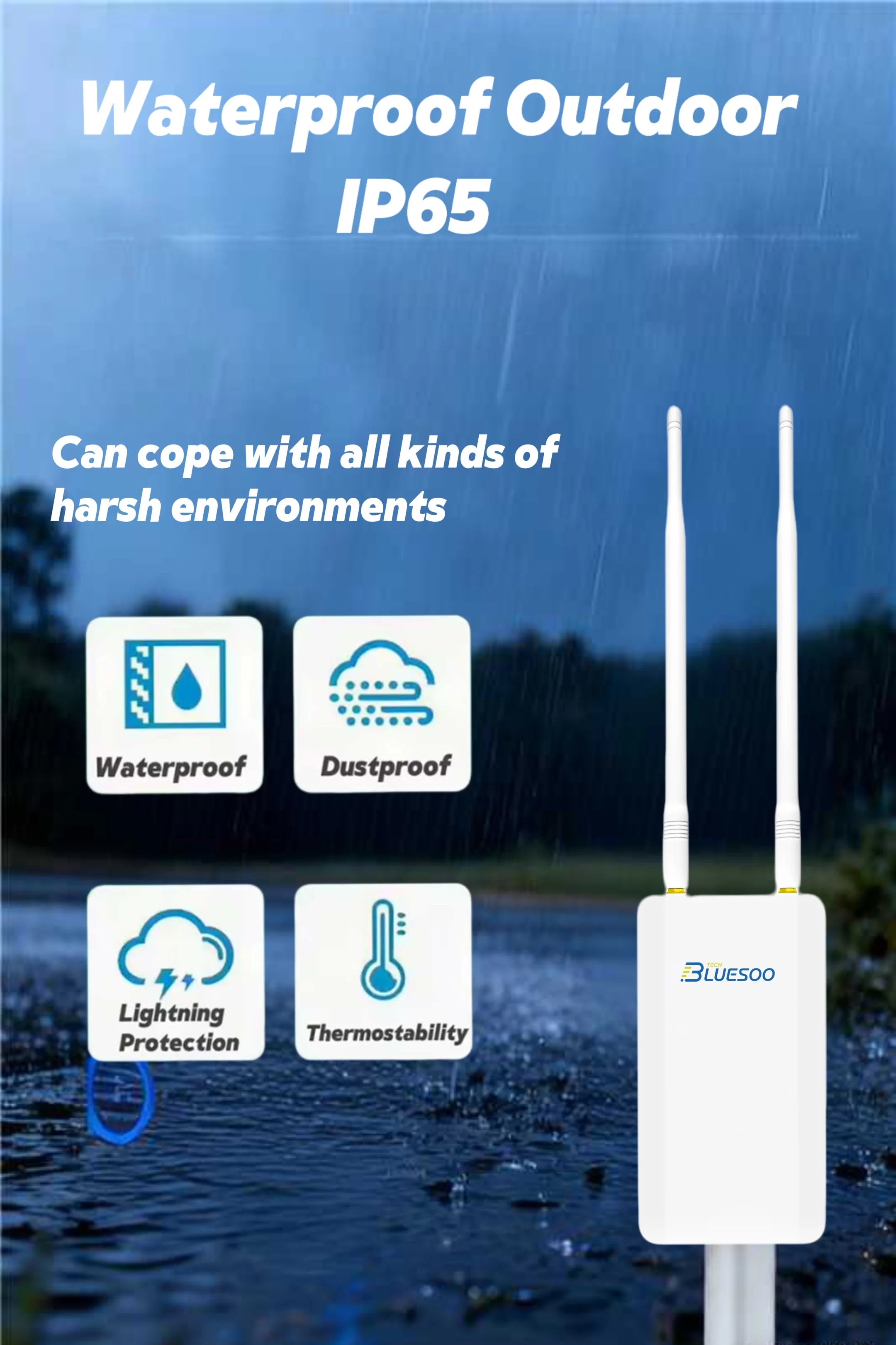 2025 NEW 3000M Wi-Fi6 Outdoor AP/Router High Power Long Range Outdoor Wireless  AP Wifi 6 AX3000 Dual Band 2.4G&5Ghz Booster