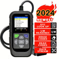 V119 OBD2 Scanner Car Diagnostic Code Reader with Voltage Test, USB-Powered Engine Fault Scan Tool, EOBD CAN Diagnostic for OBDII Vehicles, 13 Language Support, Non-Wireless, ≤36V Operation